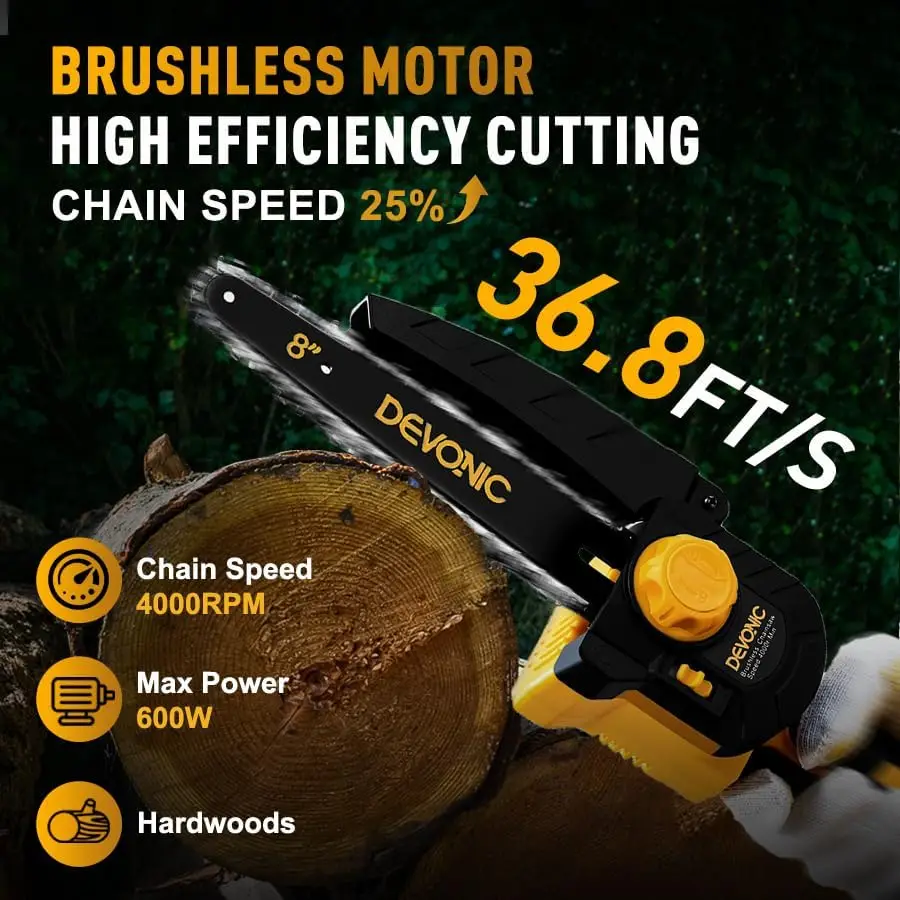 Portable Cordless Electric Chainsaw 8