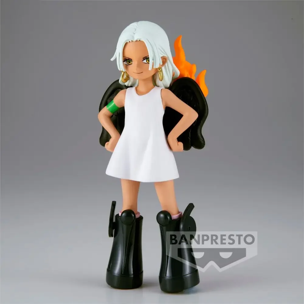 Original BANDAI Banpresto ONE PIECE DXF Seraphim Boa Hancock Egghead PVC Anime figuras de acción modelo juguetes regalos de navidad