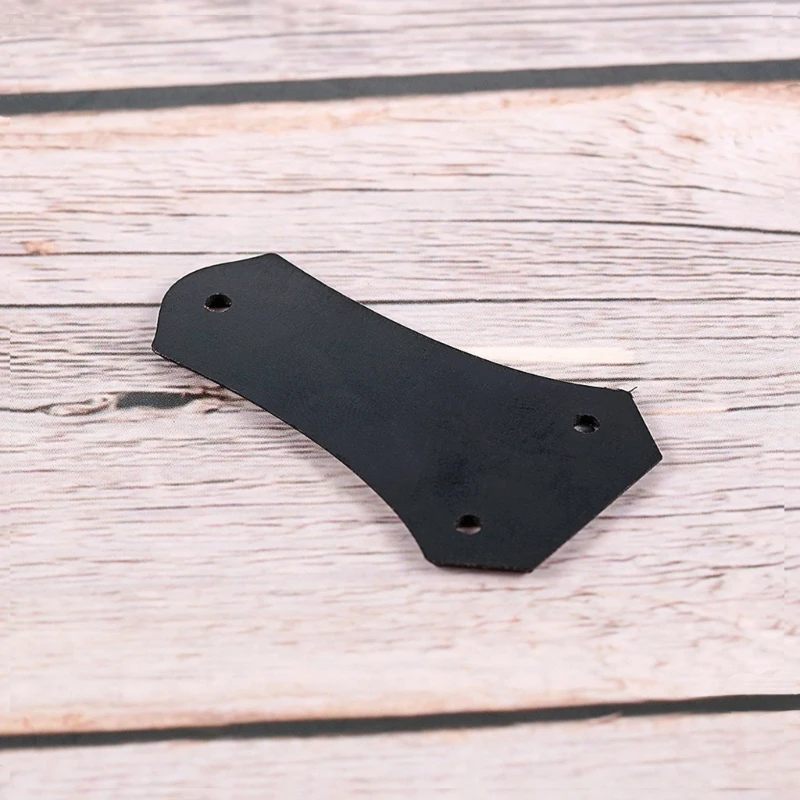 Guitar Trusses Rod Cover with 3 Holes, Trusses Rod Cover Bullnose Shaped Trusses Rod Cover Replacement for Guitar Bass