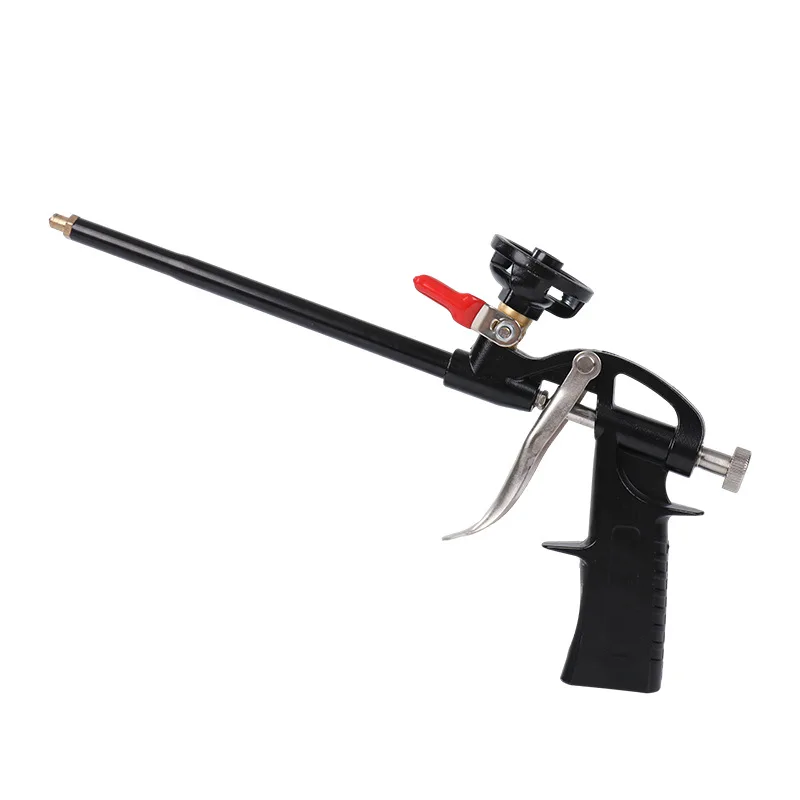 

Styrofoam Gun No Cleaning Lengthened Door Seam Polyurethane Foam Glue Sealant Glue Gun All Metal Easy Cleaning Spray Gun