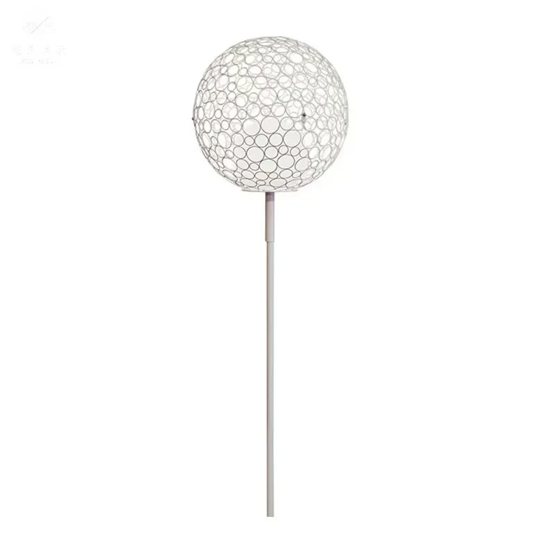 

Luminous hollow ball lamp floor lamp outdoor dandelion lamp courtyard park square lawn