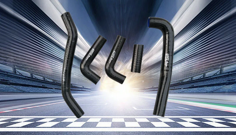 Silikon-Kühlmittelschlauch-Set für Honda SP1 RC51 SC45 RVT1000 RVT1000R 2000-2006 RVT 1000 01 02 03 04 05 06 2001 2002 2003