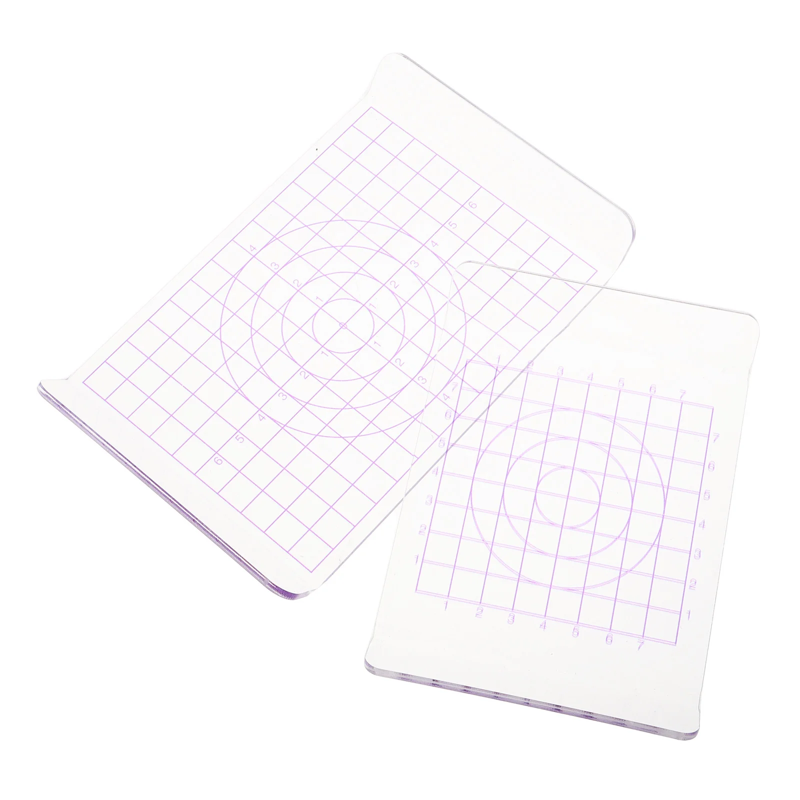 2 Piezas de Tabla de Arcilla Acrílica Transparente para Laminar, Aplanar, Redondear Esquinas, Lámina Duradera, Herramienta de Escultura DIY, Modelado de Cerámica