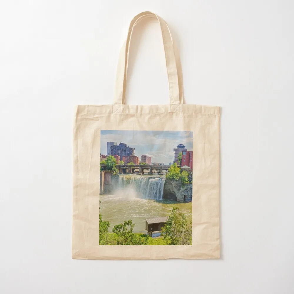 Rochester NY Genesee River High Falls Tote Bag