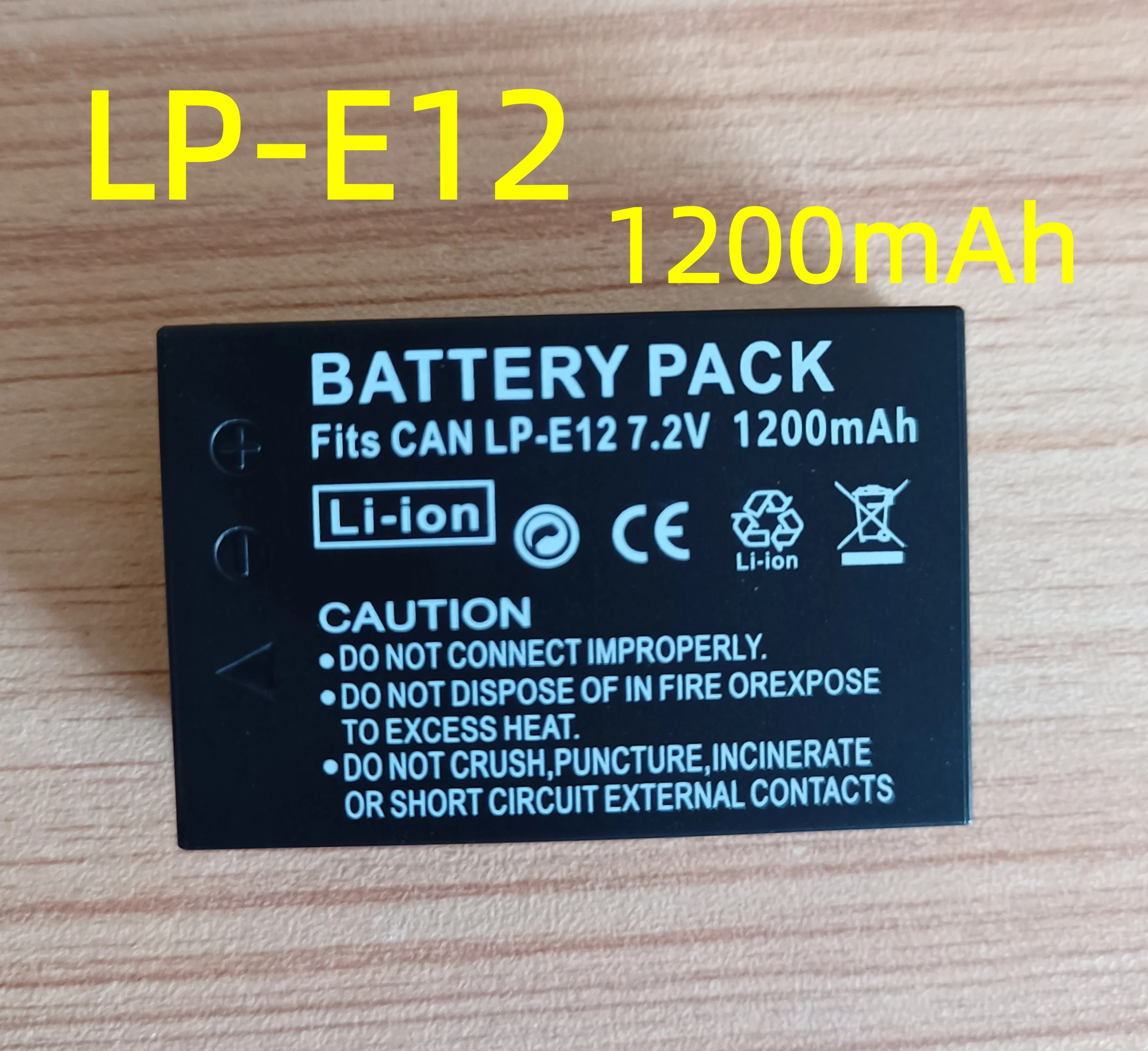 1200Mah LP-E12 LPE1… - image