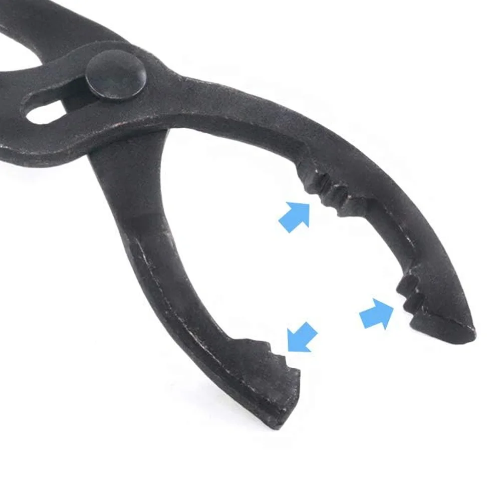 أداة إزالة مفتاح فلتر زيت السيارة من Besper مقاس 10/12 بوصة كماشة فلتر زيت قابلة للتعديل، أدوات تغيير الزيت، إزالة الفلتر