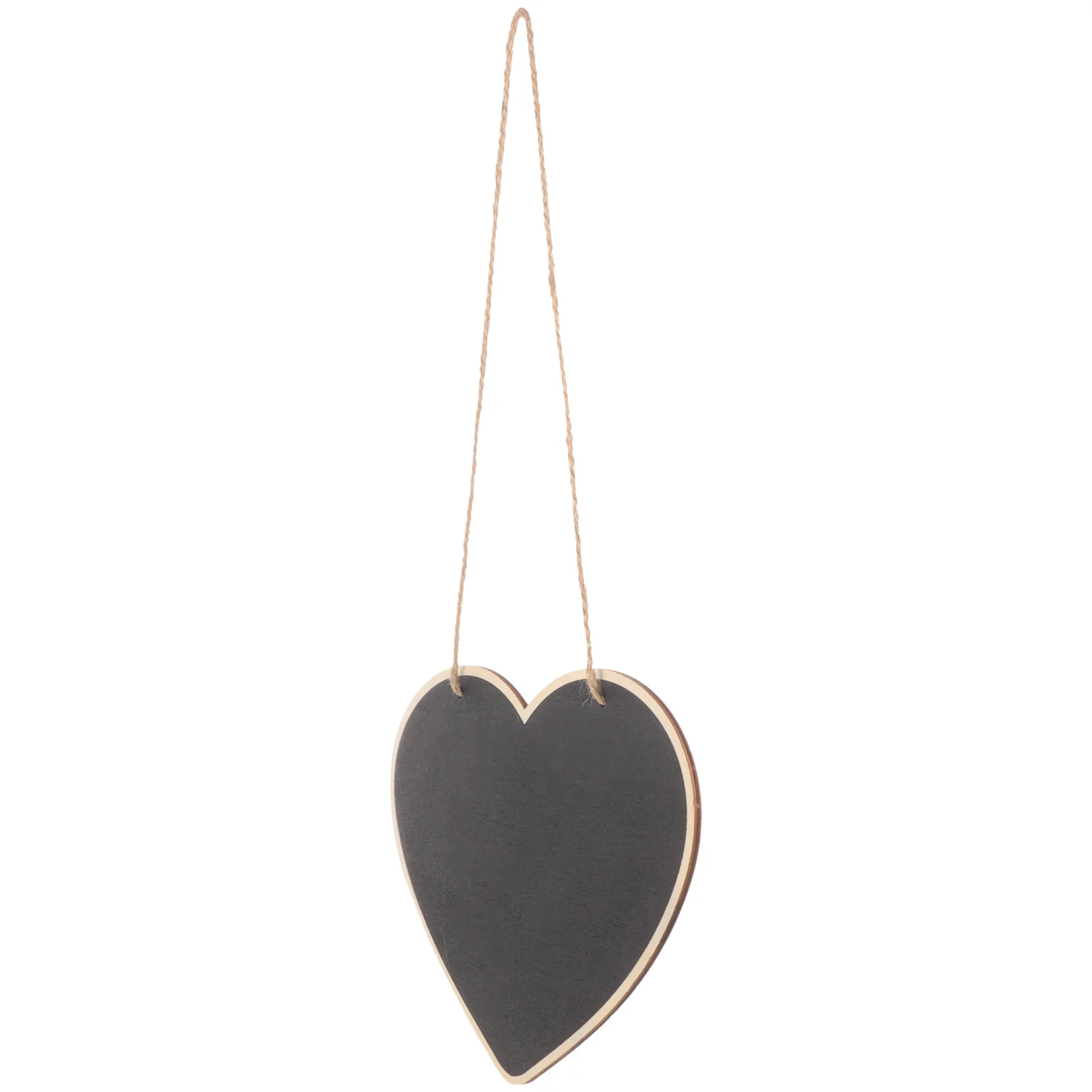 

Mini Blackboard Wood Chips Home Message Chalk Hanging Door Sign Wall Signs Front Wooden Memo Lanyard Decor chalkboard erasable