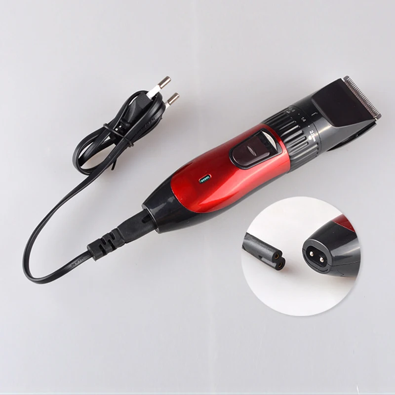 1pcs Km-730 220V Electric Trimmer Razor Washable Rechargeable Hair Trimer Beard Shaver Razor For Professional Hair Salon C66