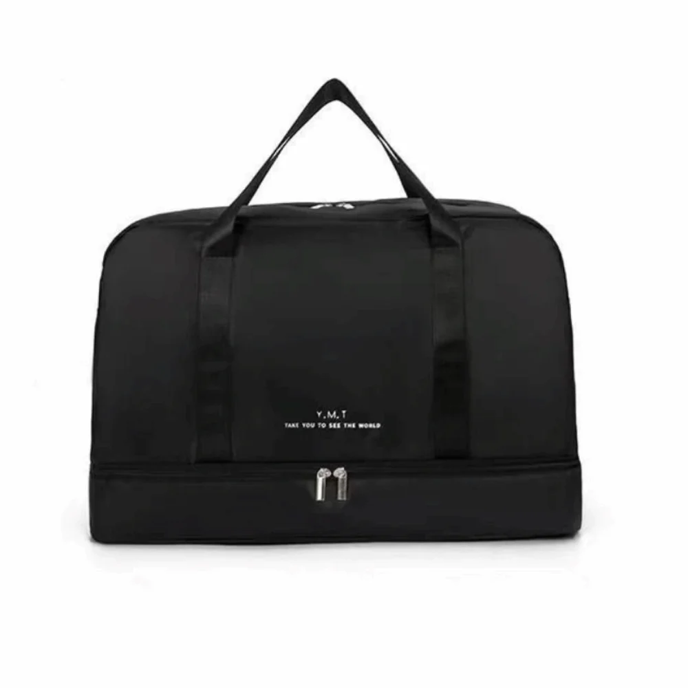 

Expandable Weekender Overnight Bag Shoes Compartment Multi Pockets Travel Luggage Bag Large Capacity Bottom Shose Case