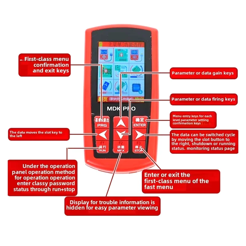 ABVO-Elevator Test Tool MDK PRO Can Debug Decrypt Change Protocol Write Protocol For Elevator Test