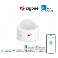 Zigbee 3.0 Human Motion Sensor PIR Infrared Detector Smart Home Security Alarm Ewelink App Control Via Zigbee Bridge Zigbee Hub