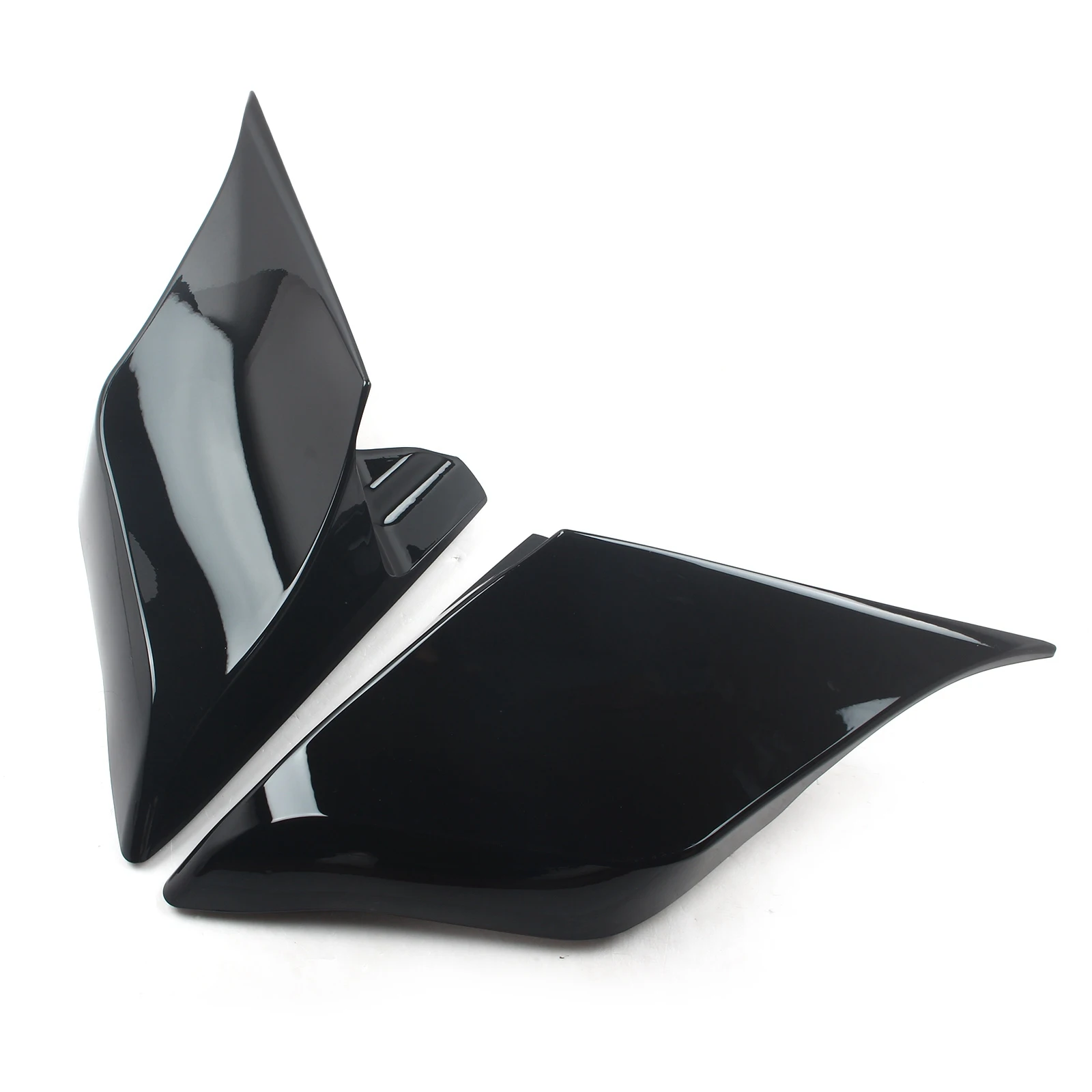 For Harley Touring 2014+ Motorcycle Black Stretched Extended Side Covers Panels ABS Plastic For Road Glide Special FLTRXS