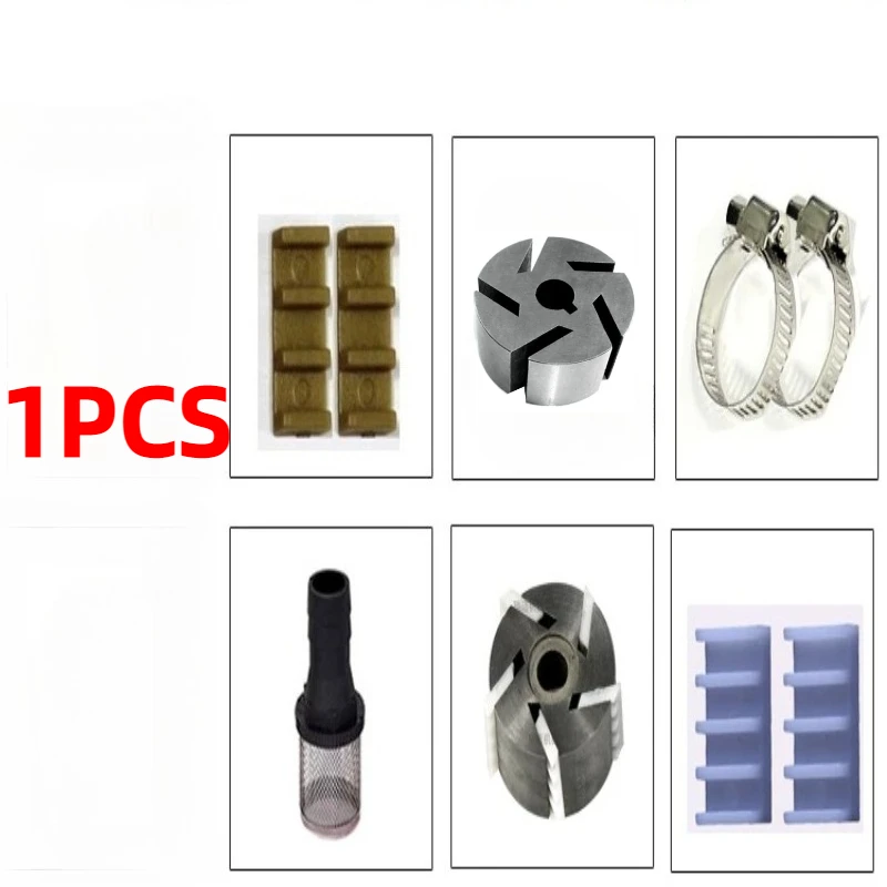 Oil Pump Impeller Pump Blades Vane Pump Rotor Electric Self-Priming Pump Filter for Excavator 12V 24V Oil Pump Accessories