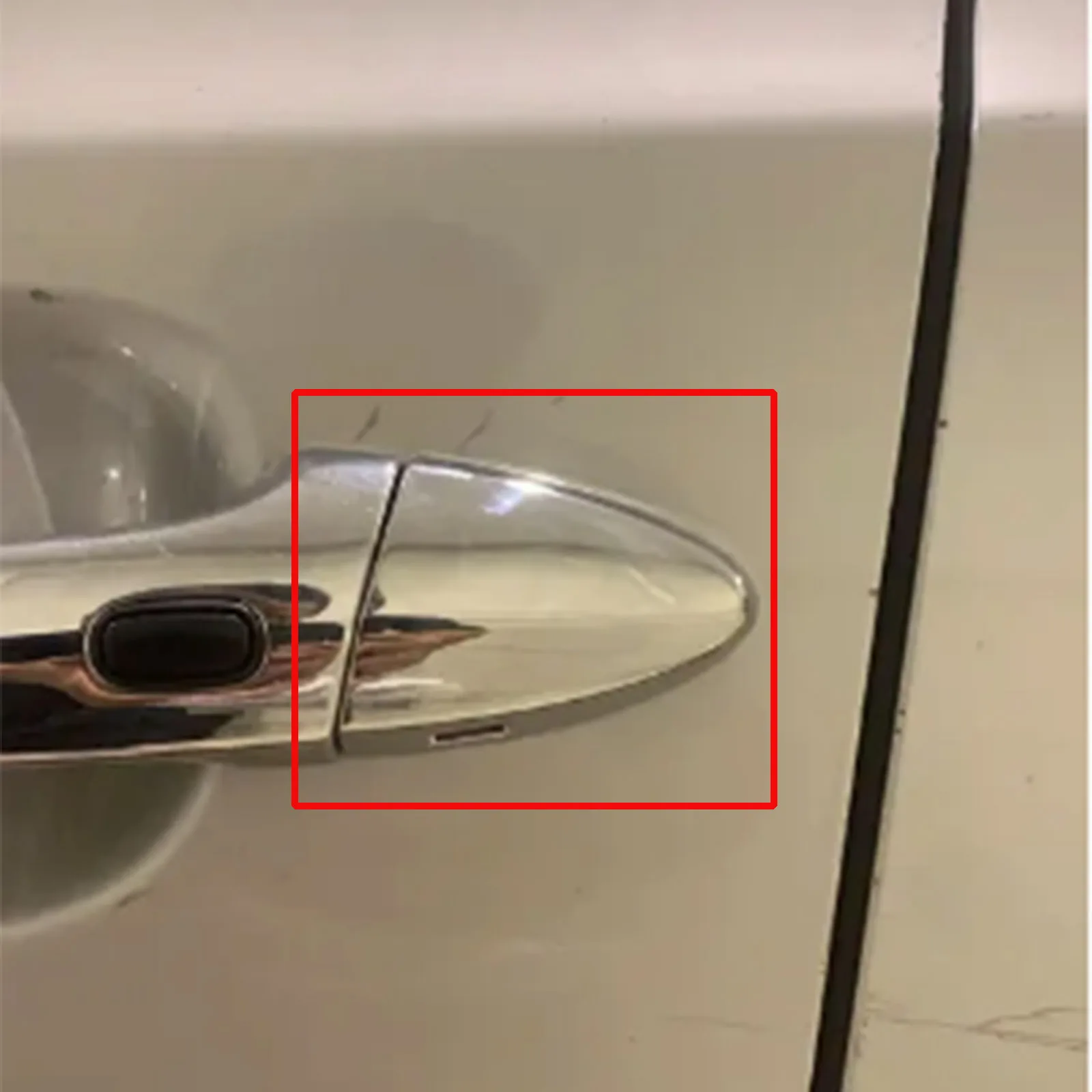 1X لكزس ES350 LS460 LS600h الجبهة اليسرى سائق الجانب مقبض الباب مفتاح غطاء غطاء الكروم تصفيح اكسسوارات السيارات 69218-33010