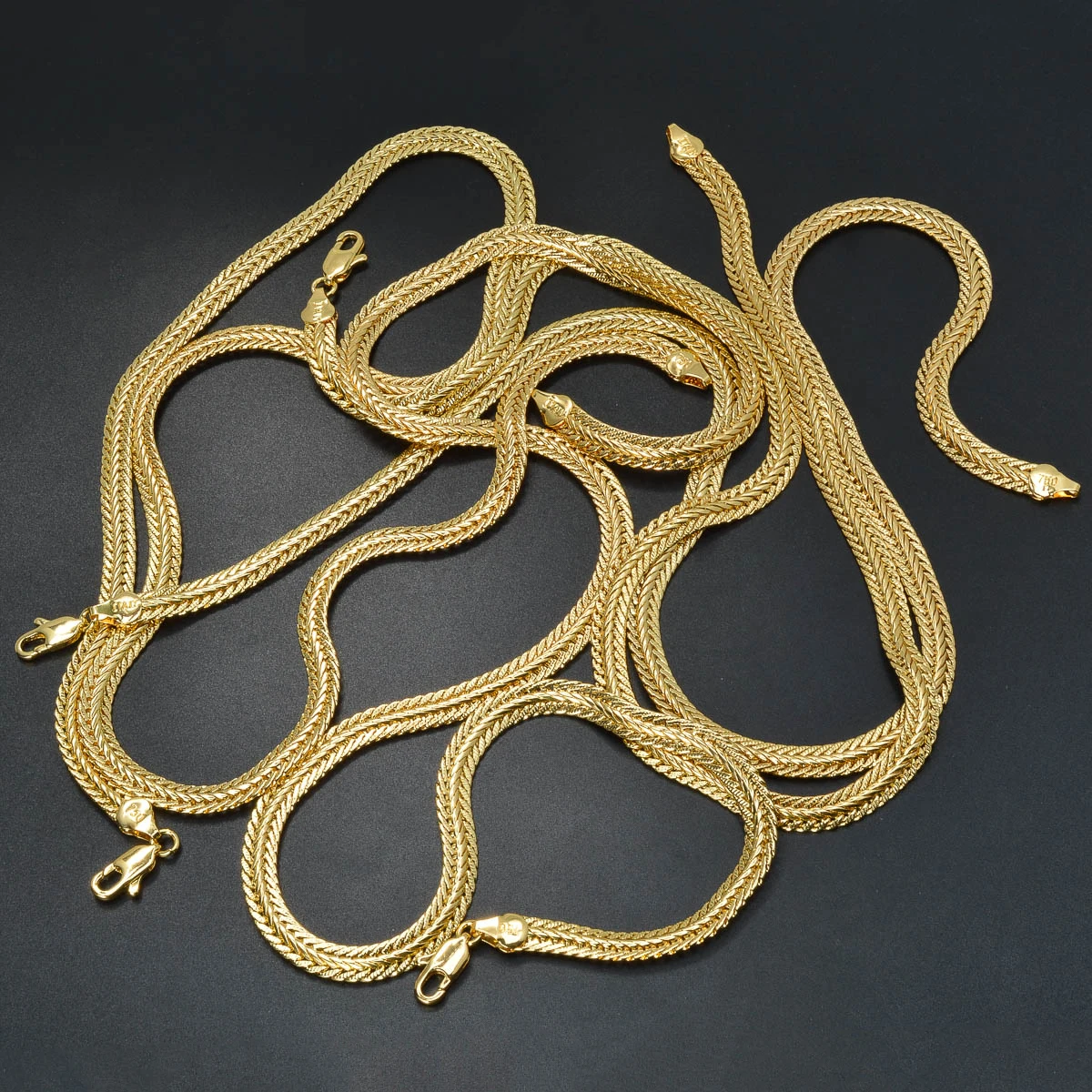 French Cuban Neck Chain Choker for Men Gift Classic Metal Geometric Hip Hop Style Necklace Women Birthday Party Jewelry Hot Sale