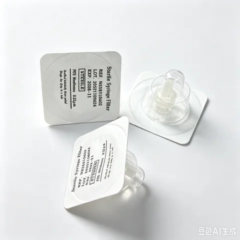 Sterile PES Syringe Filter 4mm 0.22um Individually Package Selling