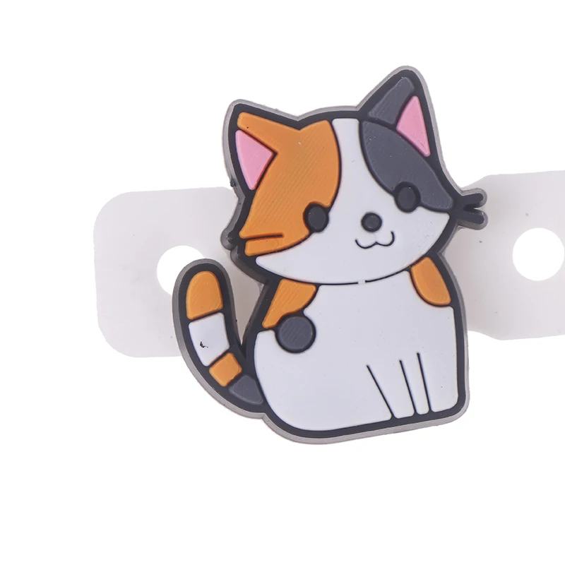 1/6/8 قطعة الكرتون القط تنس الاهتزاز المثبط سيليكون امتصاص الصدمات لتقليل مضرب التنس المخمدات التنس اكسسوارات