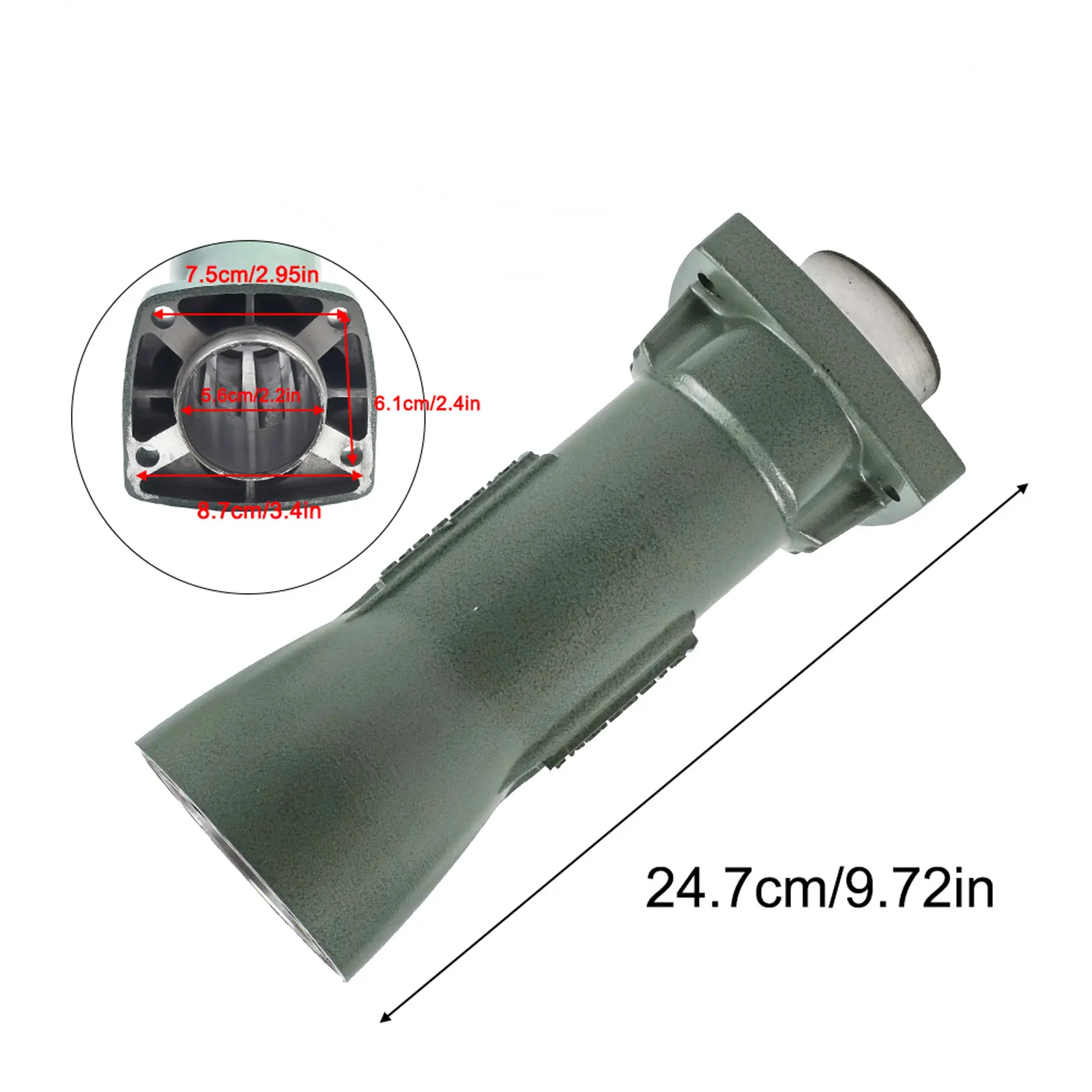 

Power Tools Cylinder Housing Replace Parts 1Pcs Green Metal PH65A Spare Part Replacement High Quality Brand New