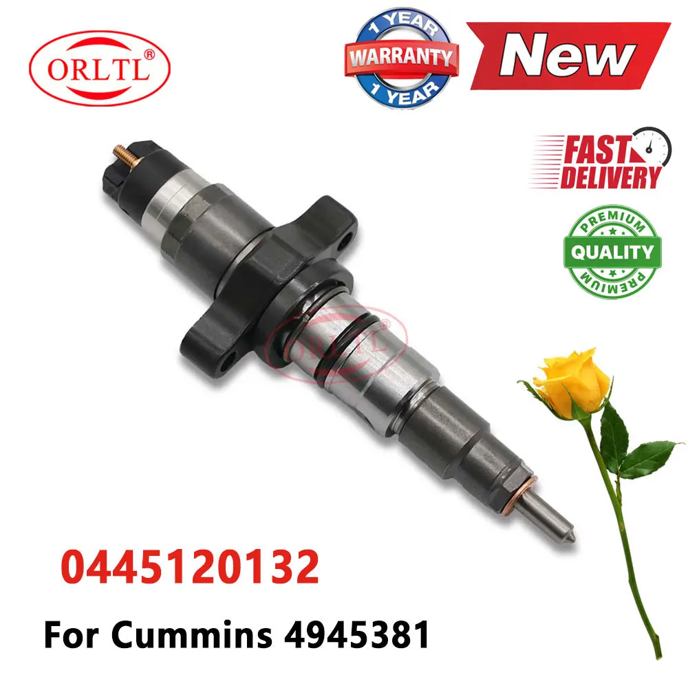 

0445120132 Fuel Nozzle 0 445 120 132 Auto Diesel Injector 0445 120 132 Injector Assy 4 945 381 for Cummins 4945381