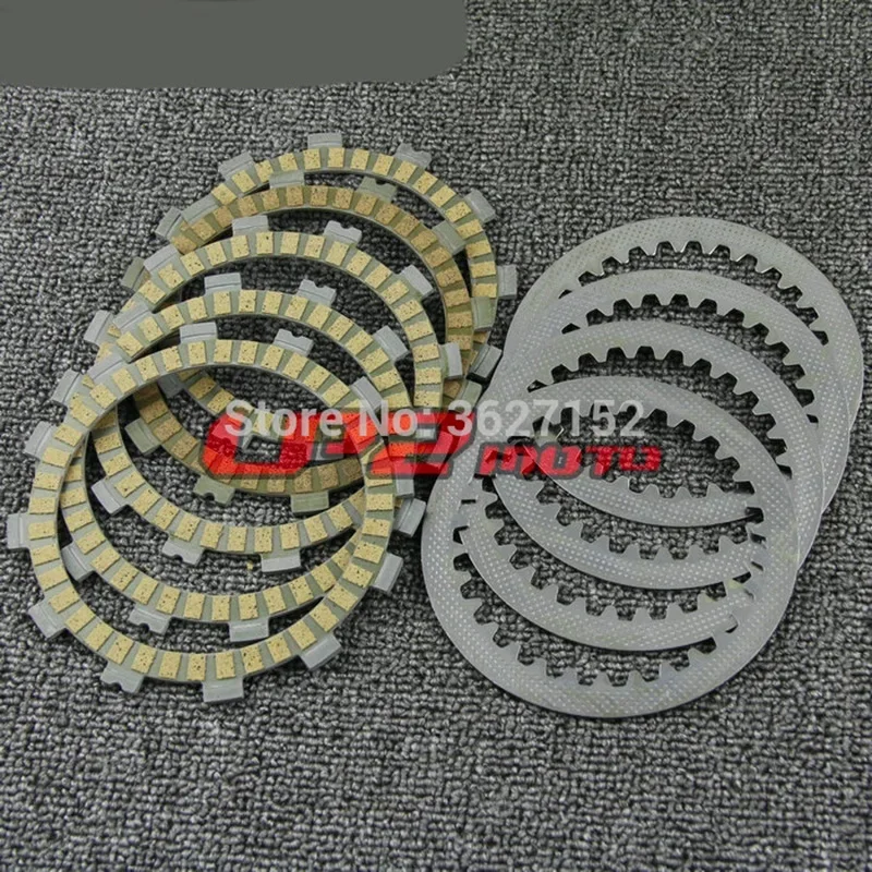 Clutch Friction Plates For Suzuki GN125 94-01 DF125 99-00 DF200 96-99 DR125 94-02 DR125S 82-94 DRZ 125 L 03-15 FX/FU125 DR200