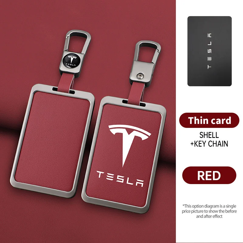 Custodia protettiva per custodia Smart Key Card NFC per Auto in lega di zinco per Tesla Model 3 Model S Model X Model Y accessori per Auto senza