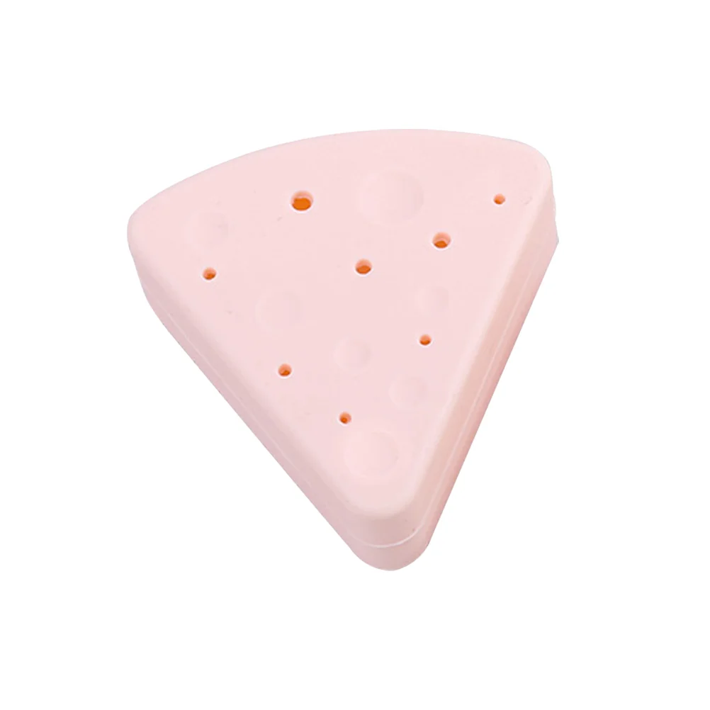 Powder Puff Silicone Beauty Storage Tool Sponge Holder Makeup Pink Travel