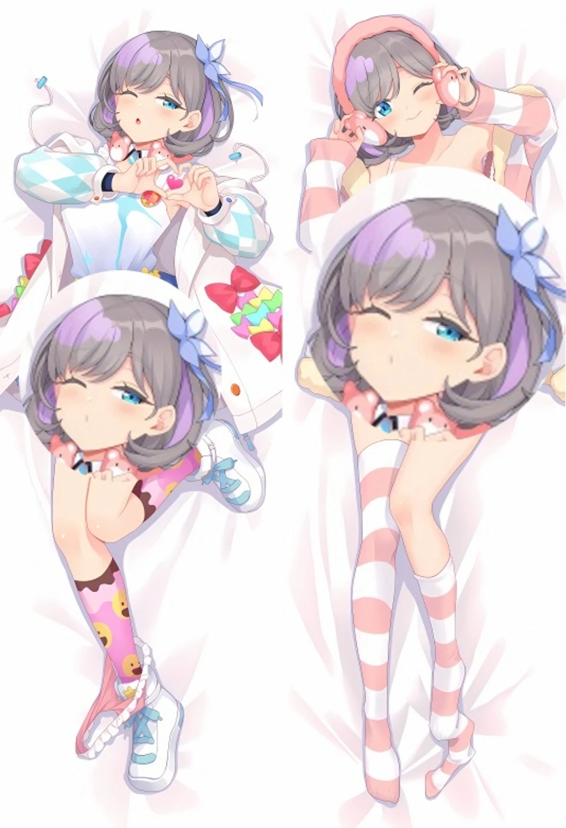 Anime Cartoons Love Tang Keke Cosplay Dakimakura federa per cuscino Anime che abbraccia il corpo Prop