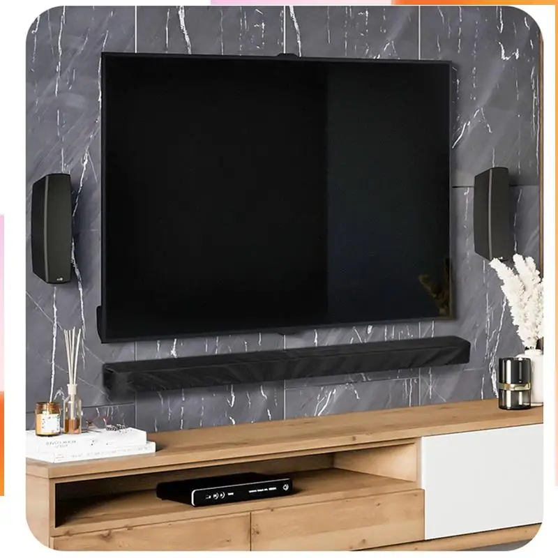 A92Z Geeignet für Sony S100F TV Lautsprecher Staub Abdeckung, Lange Streifen TV Lautsprecher Schutzhülle Lagerung Fall Ersatz