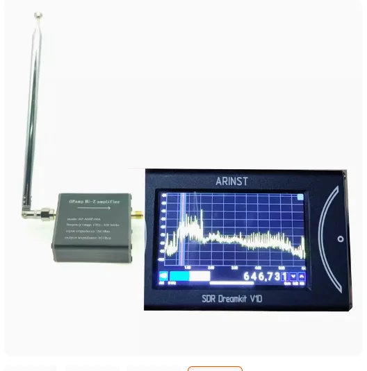 Amplificador Hi-Z RF AMP, 06A, 1Hz-300MHz, 50 ohm, Amplificador de Alta Impedância