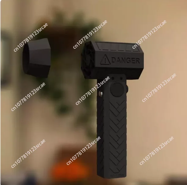Turbo Jet Fan 1008W Handheld Violent Fan Turbo Jet Fan with Speed over 140000RPM & 1500g Thrust 64mm Brushless Motor 8000mAh