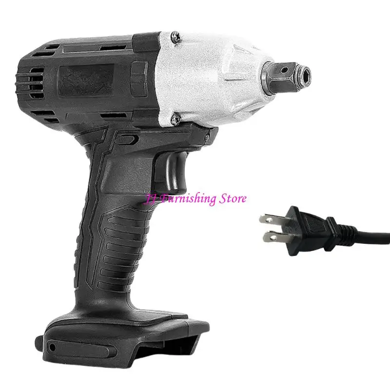 

A9LB Practical Brushed Impact Wrench 300Nm Cordless Power Tool Set Screwdriver WrenchFor Professional Mechanical Repairs