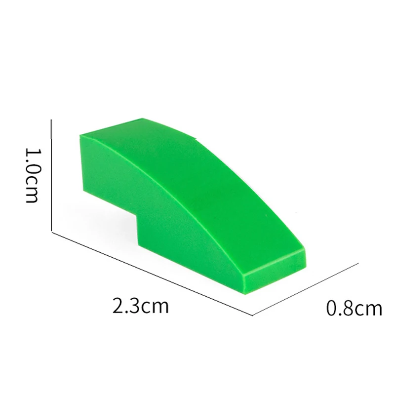 100 قطعة 1x3 Moc على شكل قوس الطوب لتقوم بها بنفسك التعليم الكلاسيكي المنحدر اللبنات متوافق مع تجميع الجسيمات اللعب للهدايا