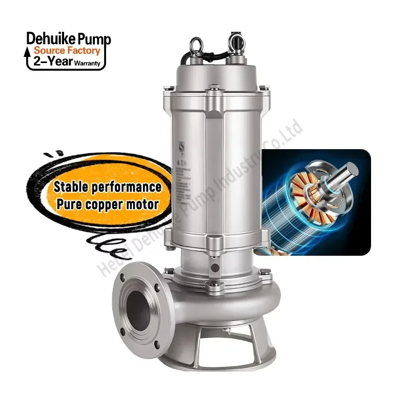 Submersible Sewage Pumps 2500 M3/h Vertical Long Dredging and Fecal Extraction Sewage Mud Slurry Pump