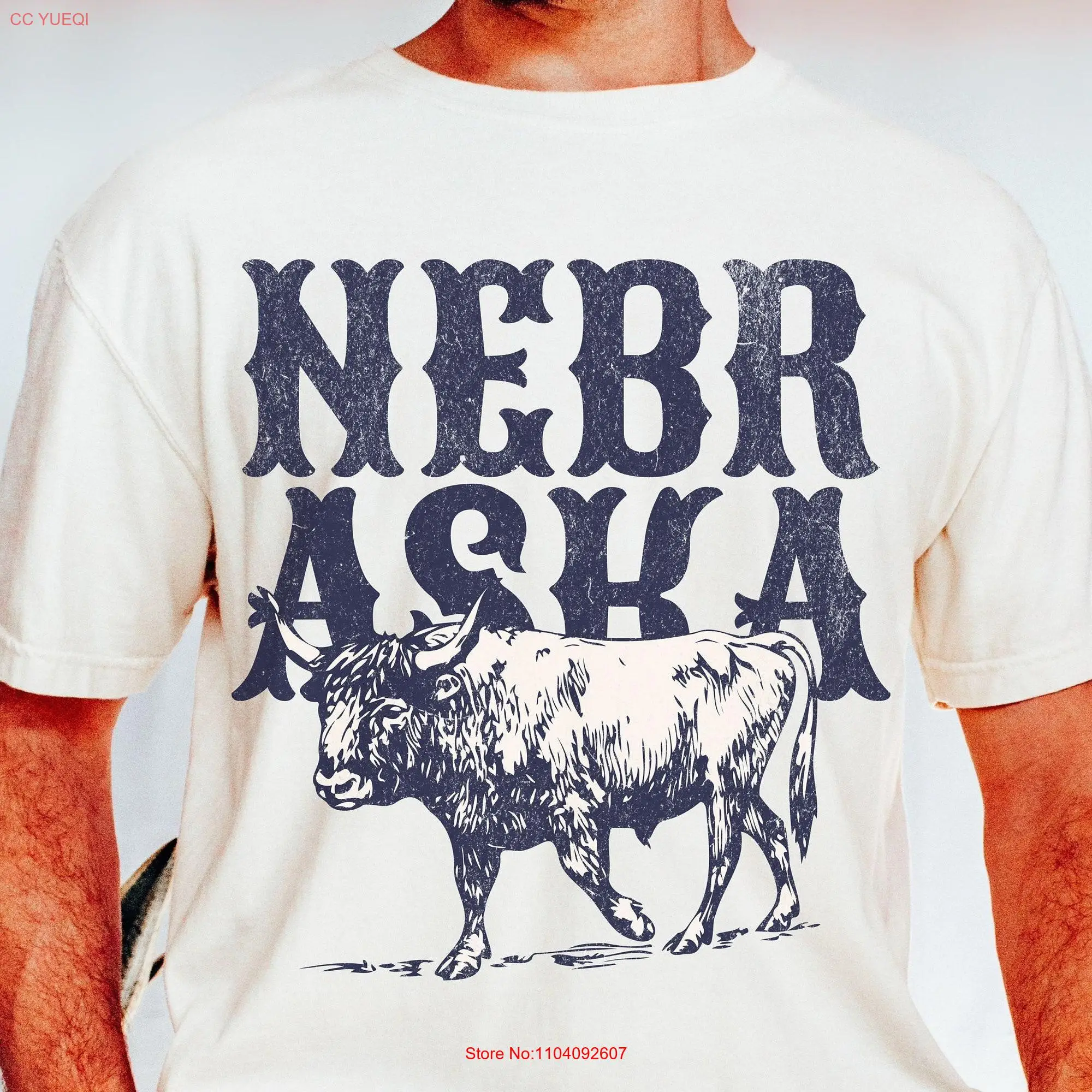 Nebraska T Shirt MidwesT Cowgirl Western Clothing Omaha Lincoln Huskers Farm long or short sleeves