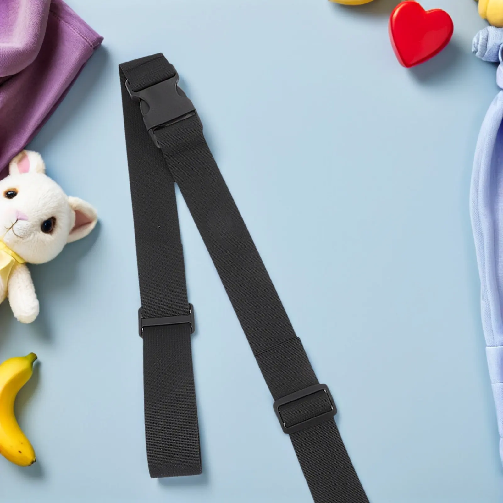 2Pcs Baby High Chair Safety Belt – Adjustable 2-Point Strap for Feeding Chairs, Home, Restaurant & Travel