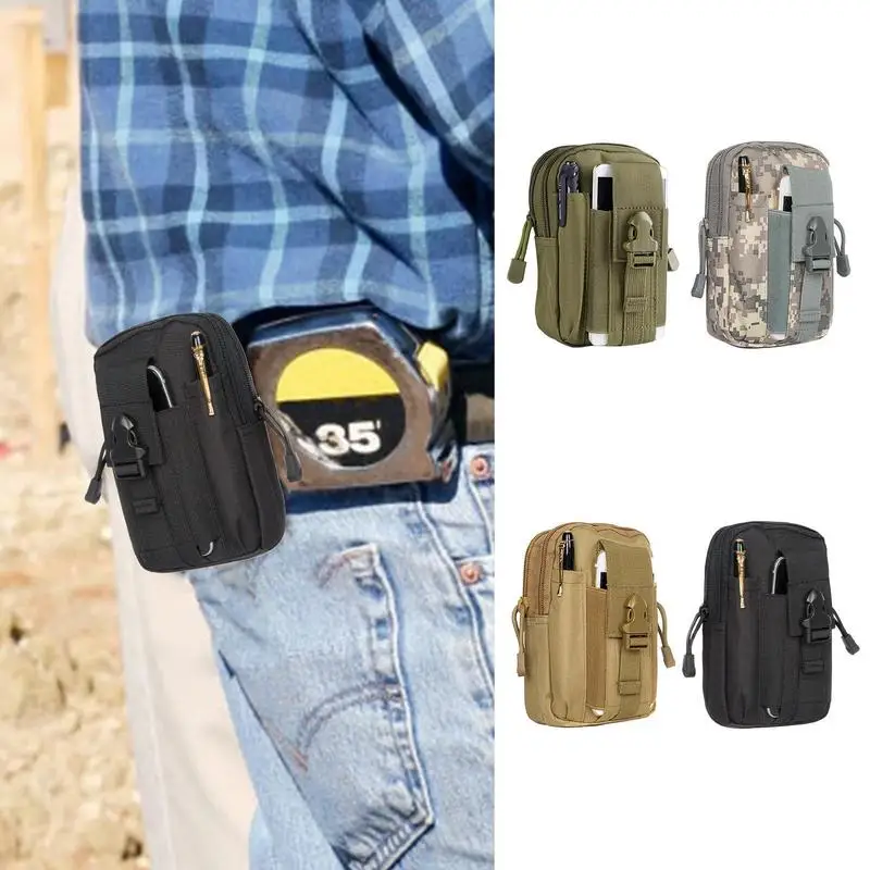 Waist Bag Fanny Waist Hiking Outdoor Belt Bag Waterproof Belt Bag Mobile Phone Bag Purse For Camping Hunting Travel