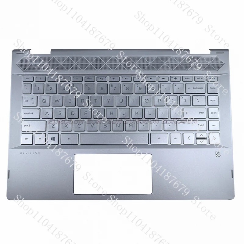 

New For Pavilion 14T-BA 14T-CD Palmrest Upper Case US Keyboard Cover L15909-001