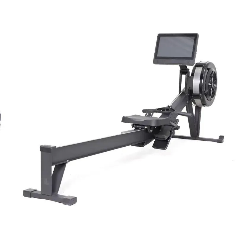 Adjustable Resistance Water Rowing Machine with LED Display for Home and Gym Workouts