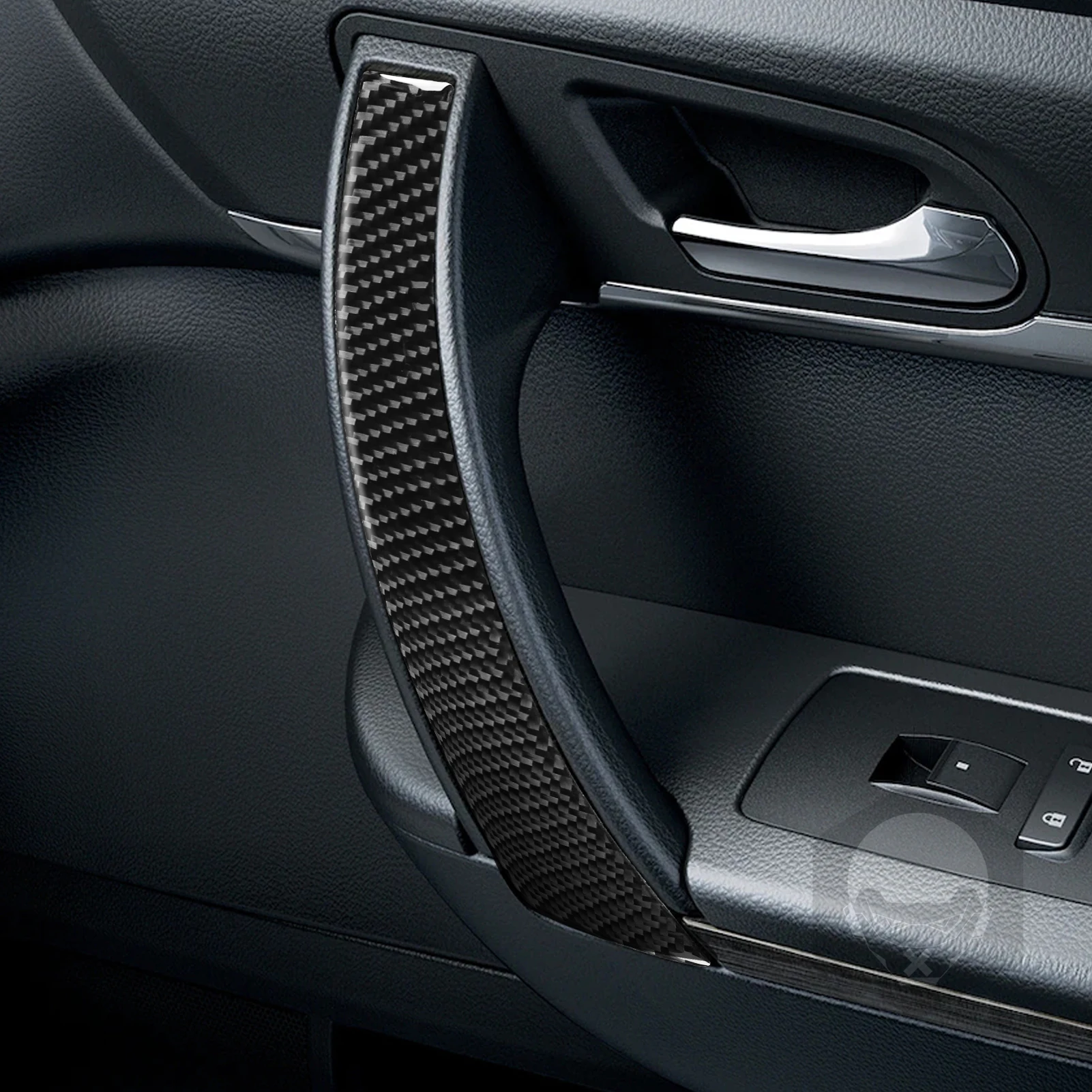 

Для GMC Acadia 2007-2012 настоящее углеродное волокно, внутренняя дверь, подлокотник, декоративная крышка, автомобильные аксессуары, наклейка для украшения интерьера