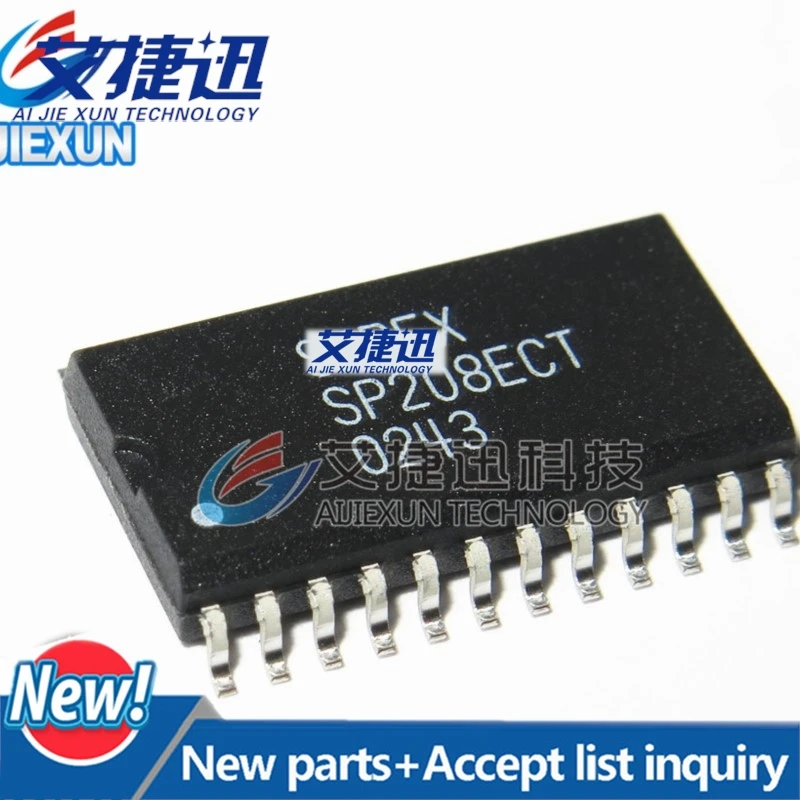 5PCS SP208ECT SOP24 +5V High Performance RS232 Transceivers New and original