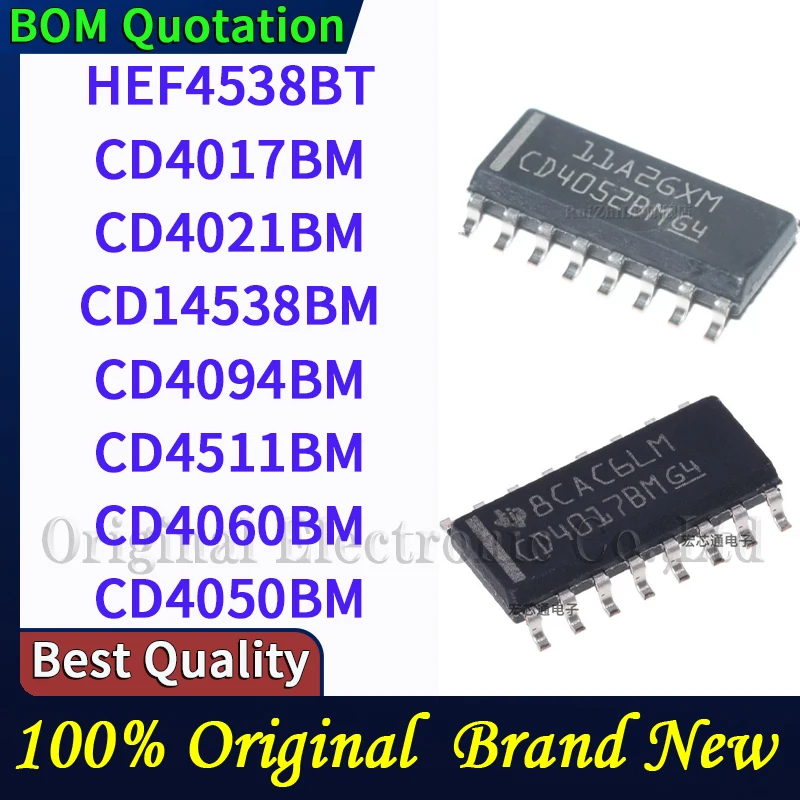 HEF4538BT CD4017BM CD4021BM CD14538BM CD4094BM CD4511BM CD4060BM CD4050BM CD4028BM PC shell