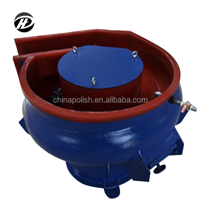 In-Stock 150L Vibrating Finishing Barrel Polisher Vibratory Metal Polishing Machine for Surface Deburring Motor Core Component