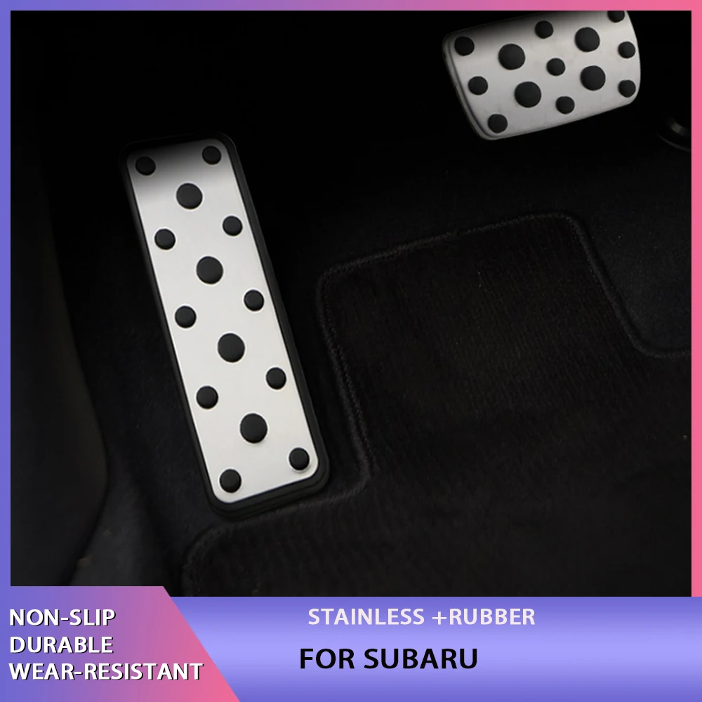 سيارة الميت دواسة القدم الراحة غطاء دواسة لسوبارو فورستر SJ SH SG XV امبريزا ليجاسي VI Outback BL BP BS LHD اكسسوارات #5