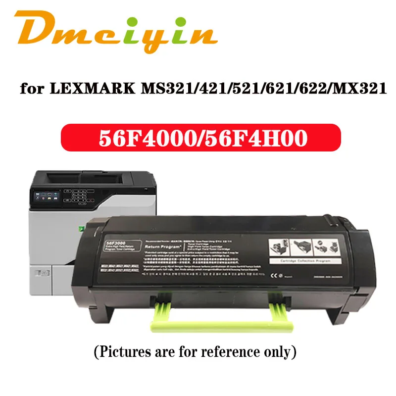 

56F4000 56F4H00 56F4X00 56F4U00 6K 15K 20K 25K тонер-картридж LA для Lexmark MS321/421/521/621/622/MX321/421/521/522/622