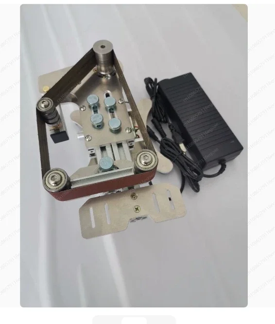 110V/220V 750W Electric Belt Sander Vertical And Horizontal Dual Use Belt Sander Polishing Grinding Machine Belt Grinder Machine