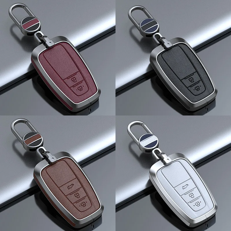 2018-camry-key-cover-aluminum-alloy-metal-car-remote-control-holder-for-prado-powerful-key-case-automobile-accessories