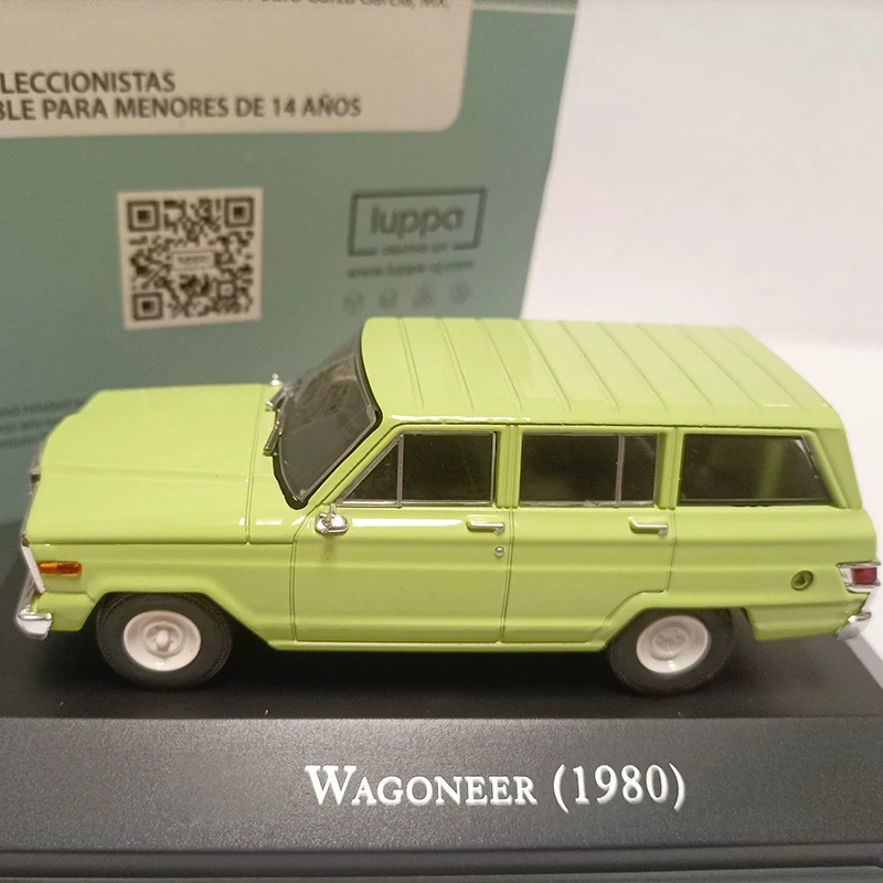ixo Altaya 1/43 Scale Wagoneer 1980 Alloy Simulation Car Model Static Collection Decorated Holiday Gifts Toys Souvenir Gift