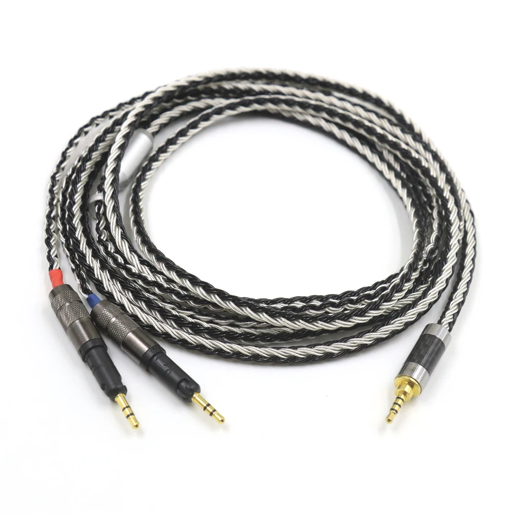 

HIFI DIY XLR 6.35 2.5/4.4mm Stereo 16Cores Silver Plated R70X Headphone Upgrade Cable for ATH-R70X R70X R70X5 headphones