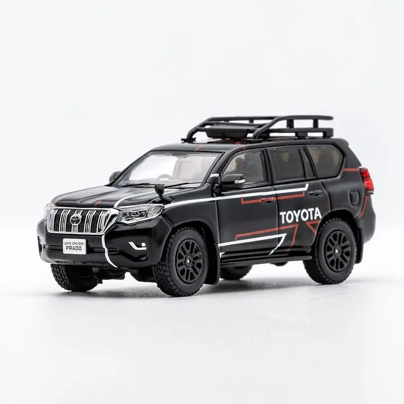 Toyota Cool Road Ze porównywanie 150 Prado pull 1:64 tor edycja specjalna symulacja aluminiowy model samochodu kolekcja ozdób idealnie