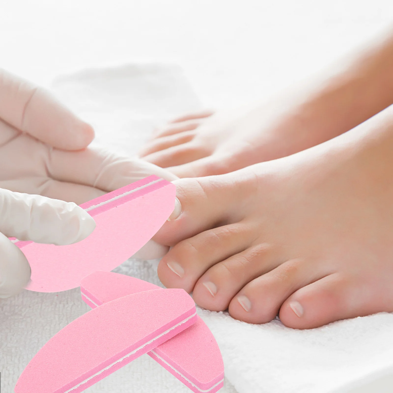 

20Pcs Nail Polishing Strips Fine Grit File Blocks for Smooth Edges Shine Daily Nail Care Manicure Tool Fingernail Files